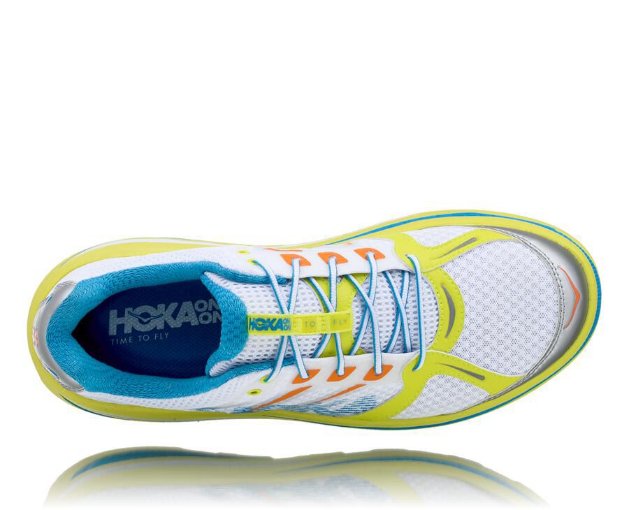 Chaussure Running Hoka One One Bondi B Homme - Blanche - QTL-546789